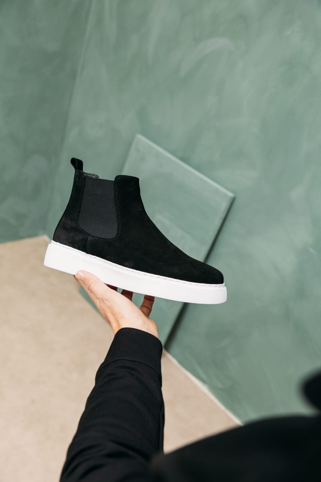 Chelsea Boots Black Suede