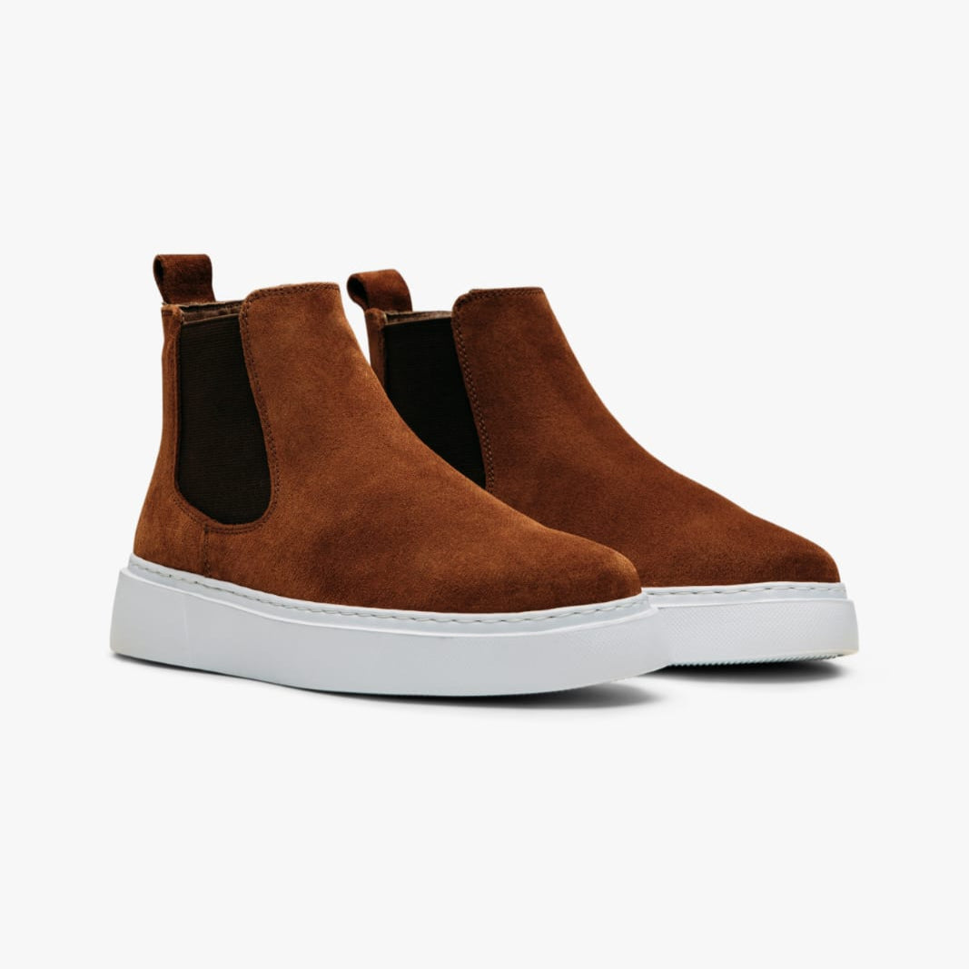 Chelsea Boots Tan Suede