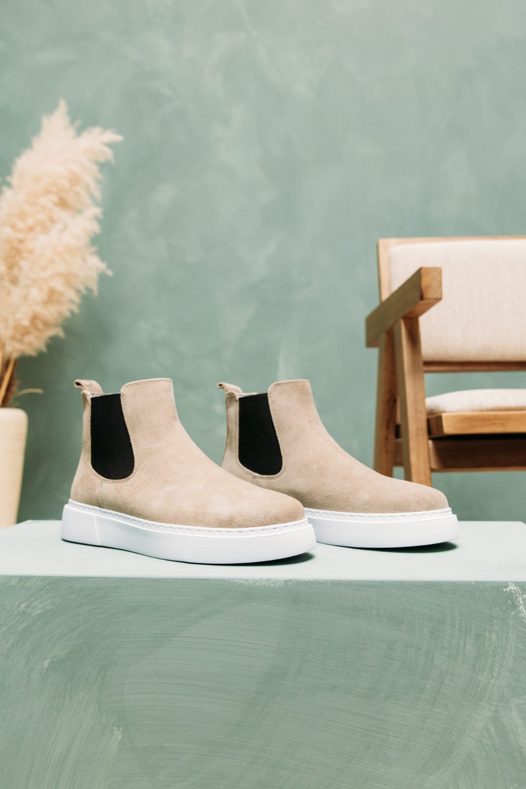 Chelsea Boots Sand Suede