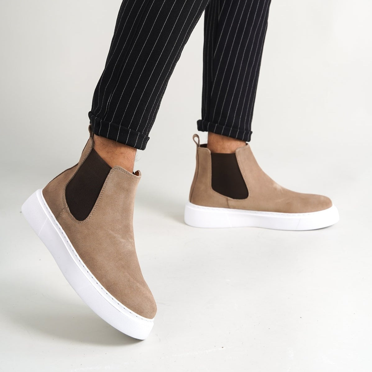 Chelsea Boots Sand Suede