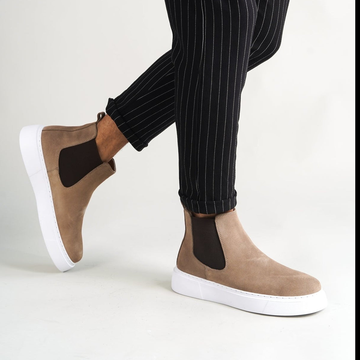 Chelsea Boots Sand Suede