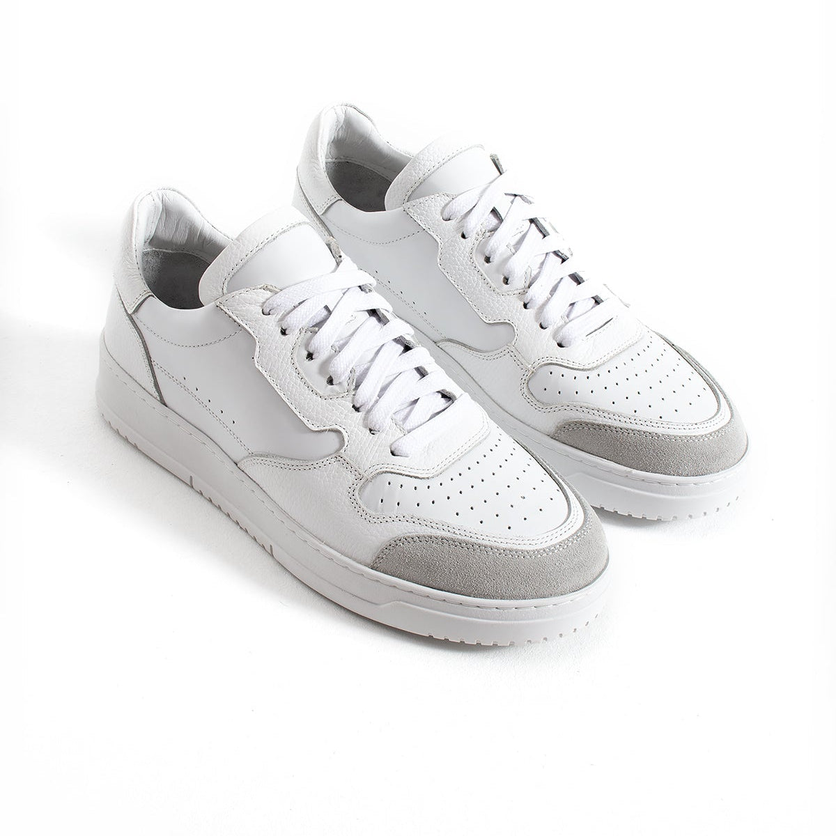 Sneaker Court Classic Leather White/Suede