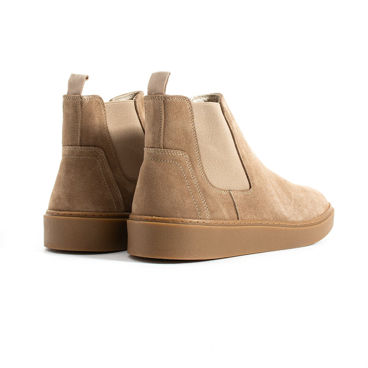 Chelsea Boots Suede Beige