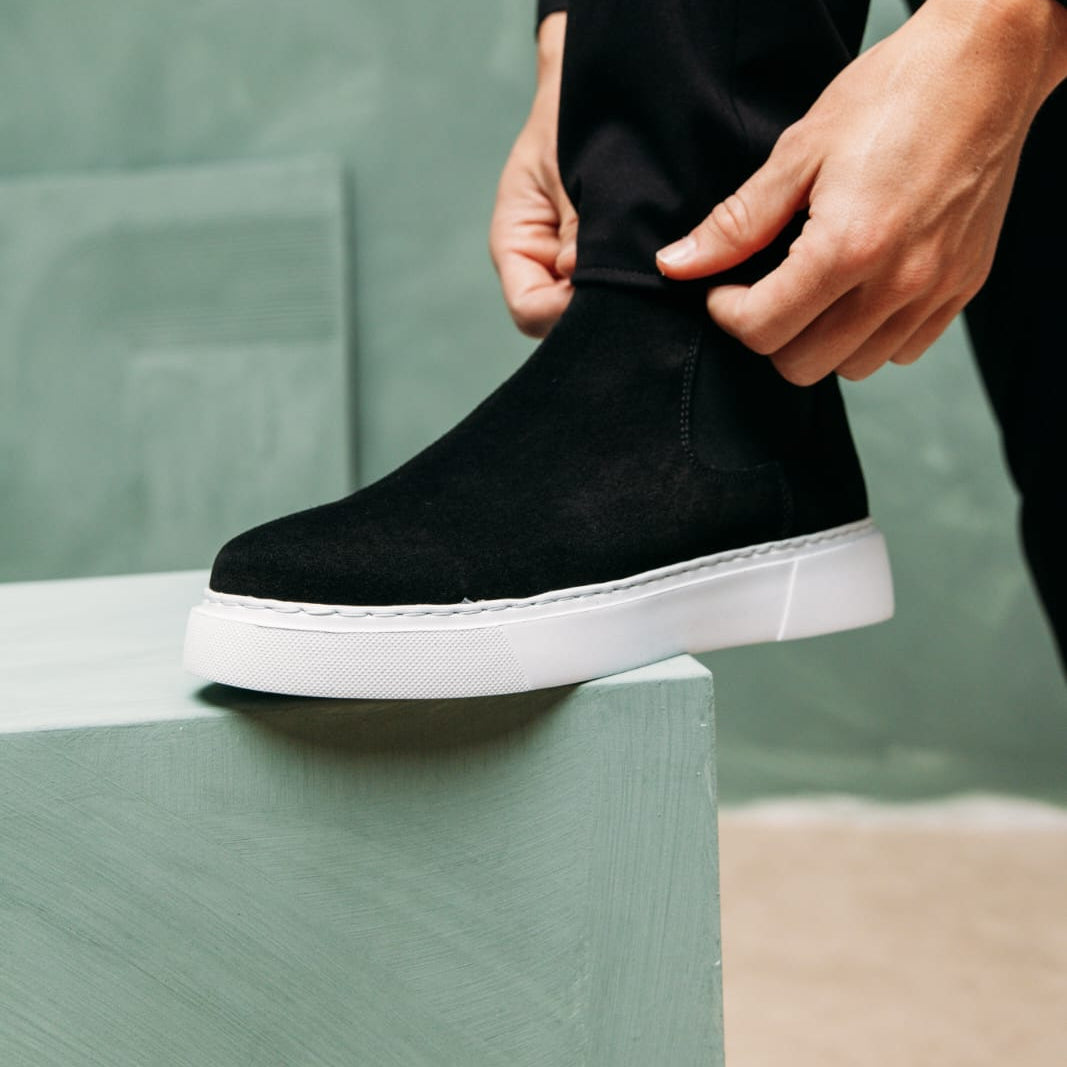 Chelsea Boots Black Suede