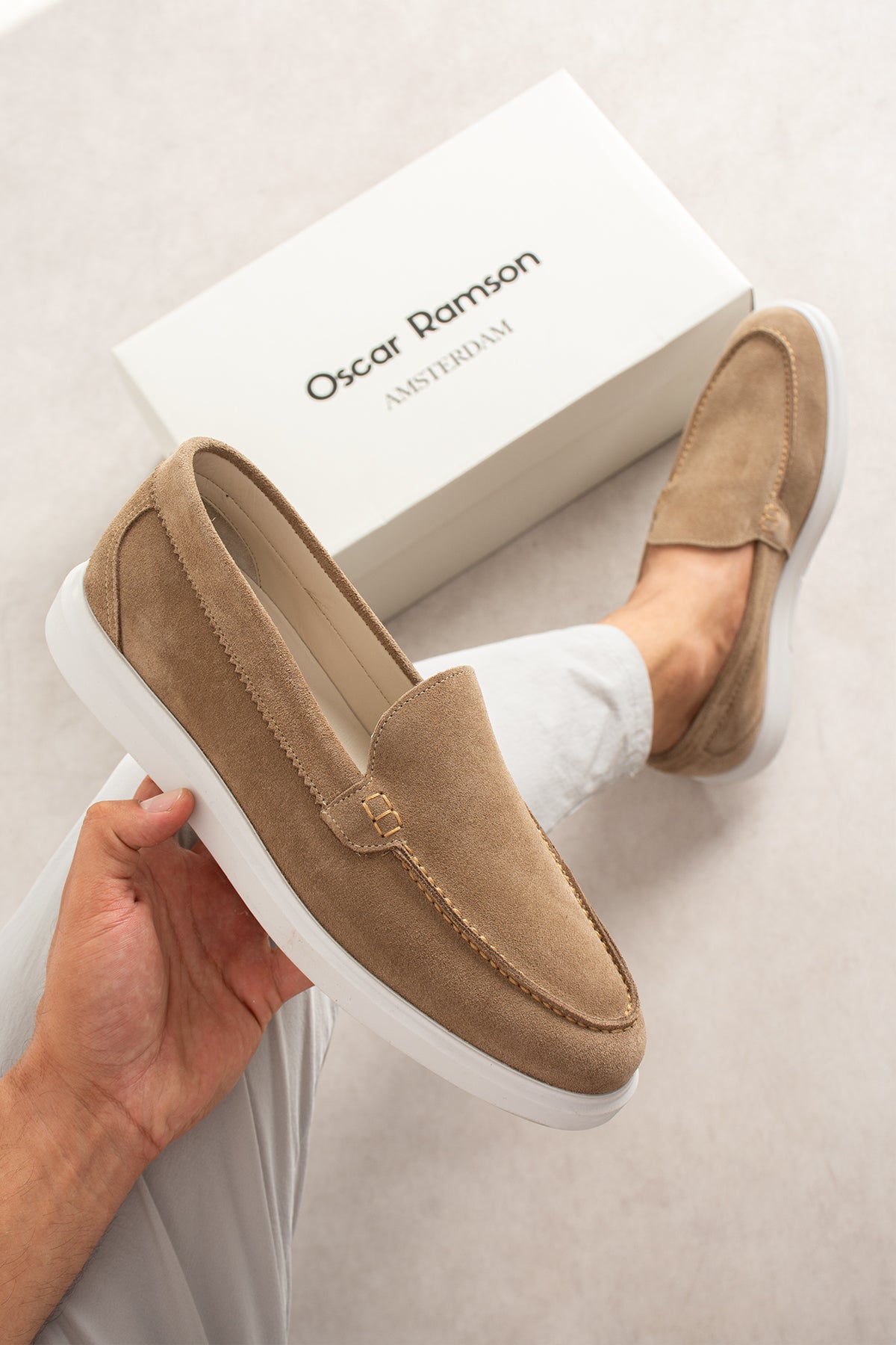 Loafer Premium Suede Beige