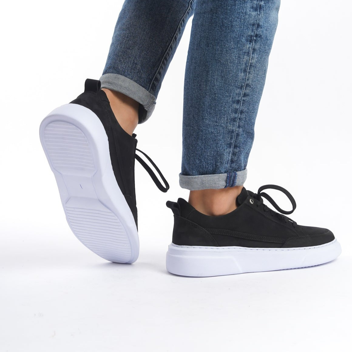 Sneaker Orlando Black Nubuck