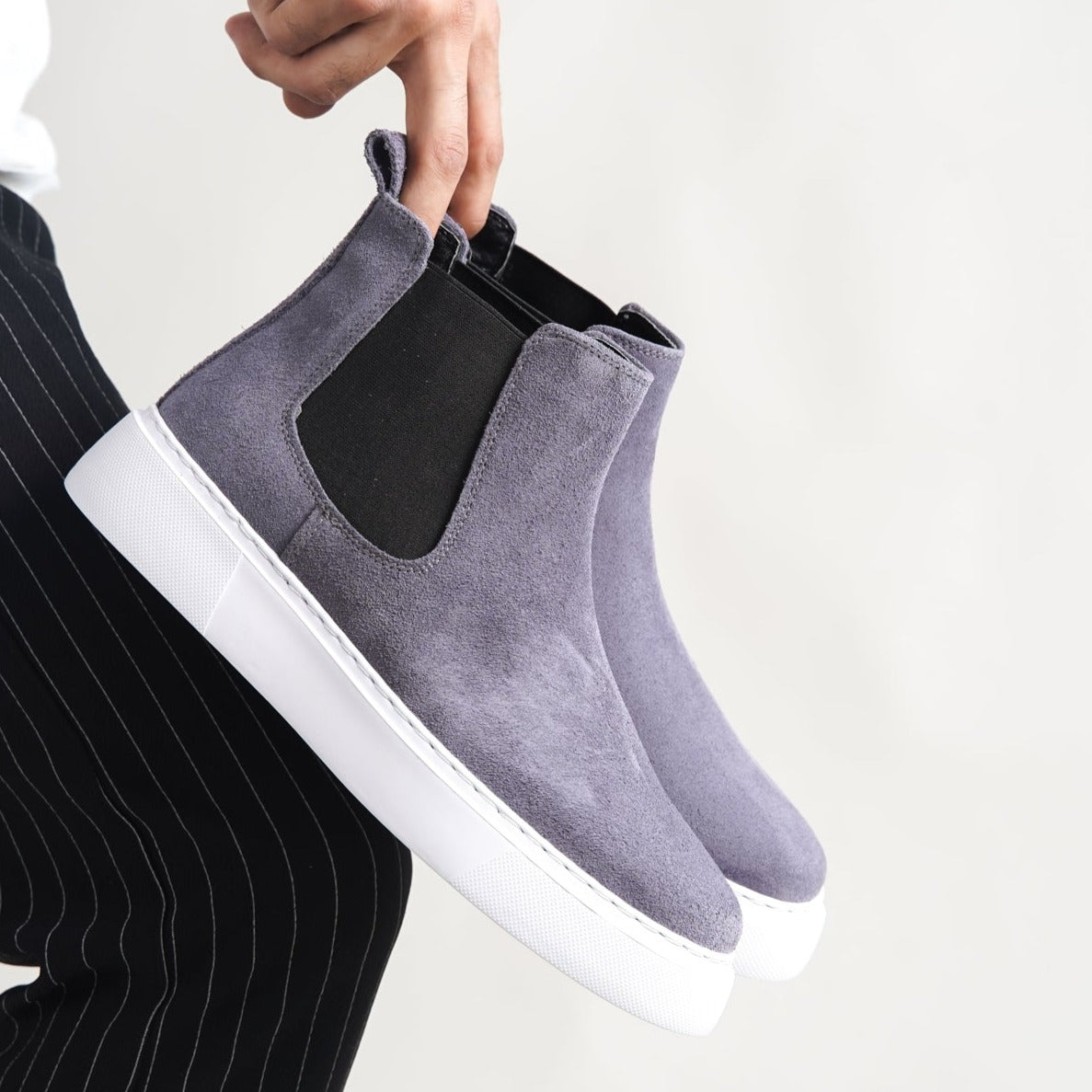 Chelsea Boots Anthracite Suede