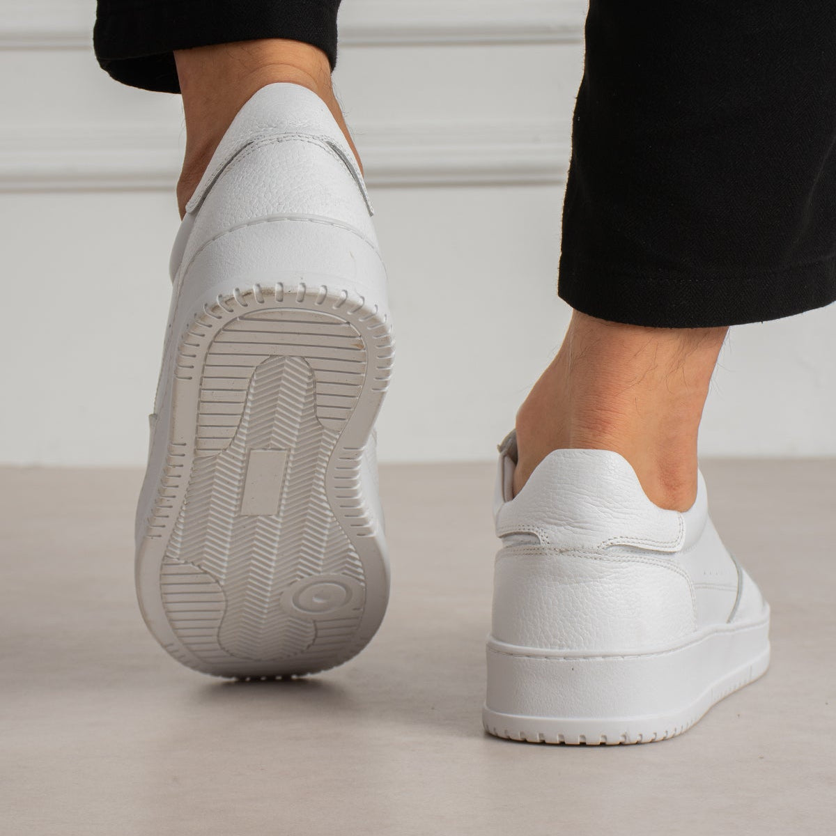 Sneaker Court Classic Leather White/Suede