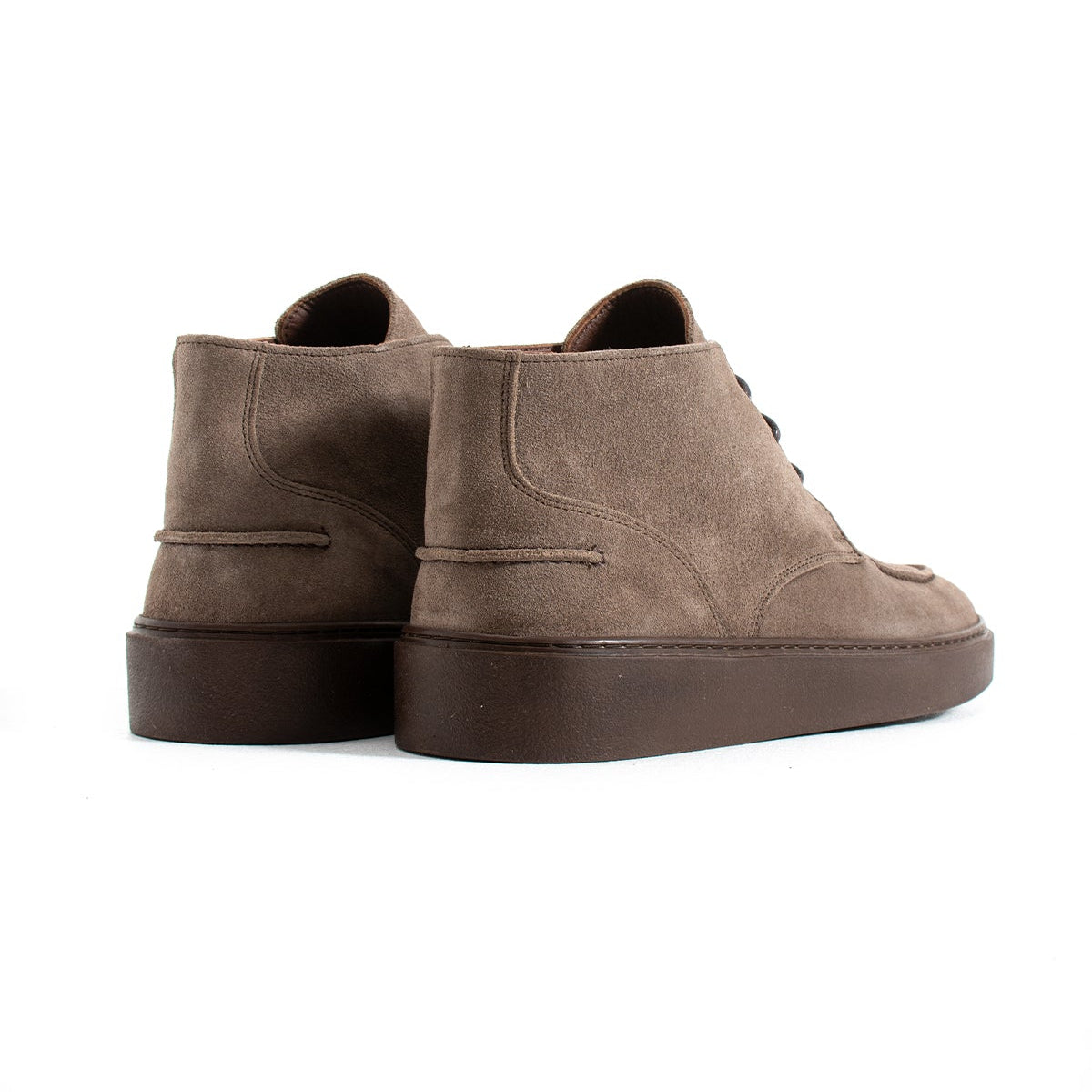 Chukka Boot Suede Taupe Milano