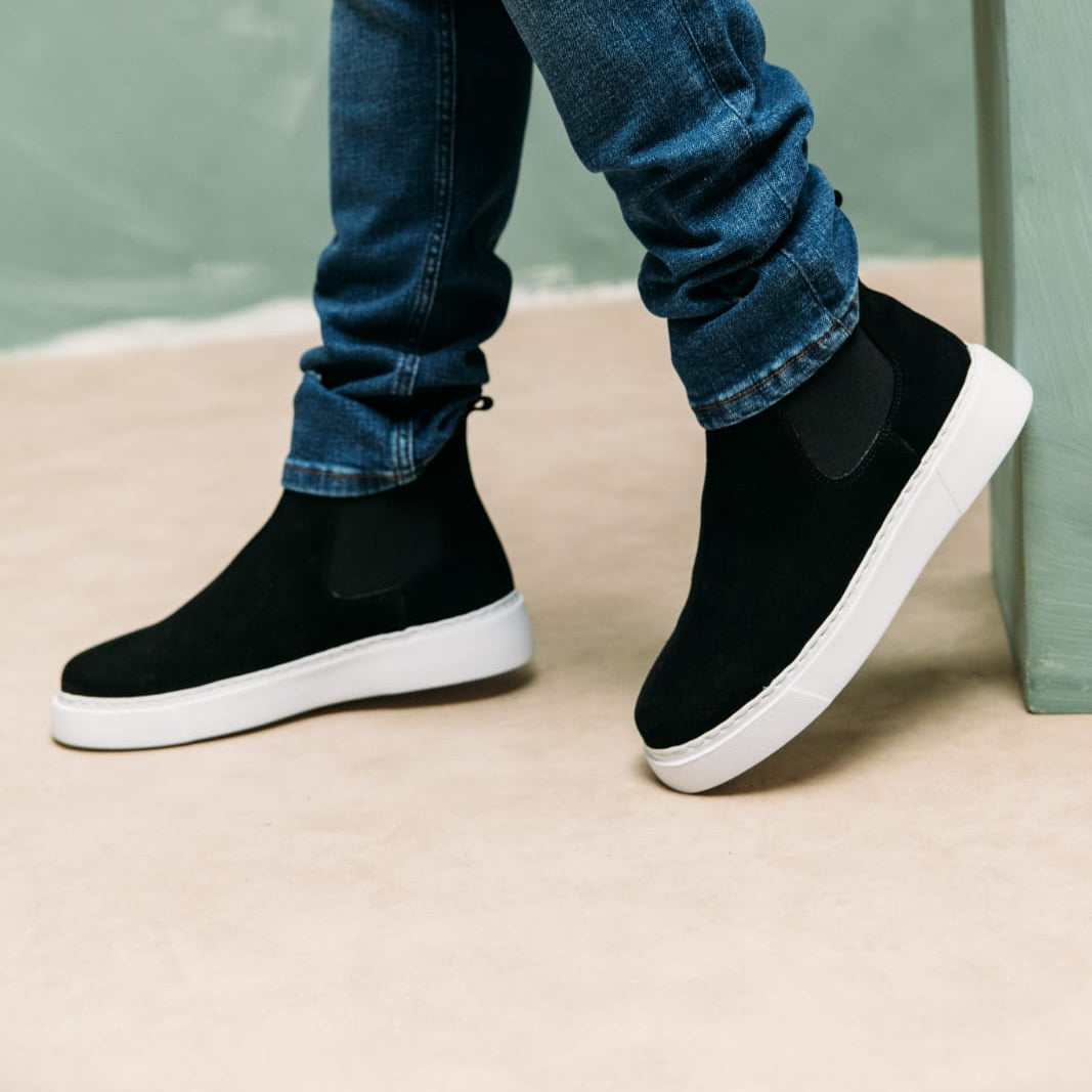 Chelsea Boots Black Suede