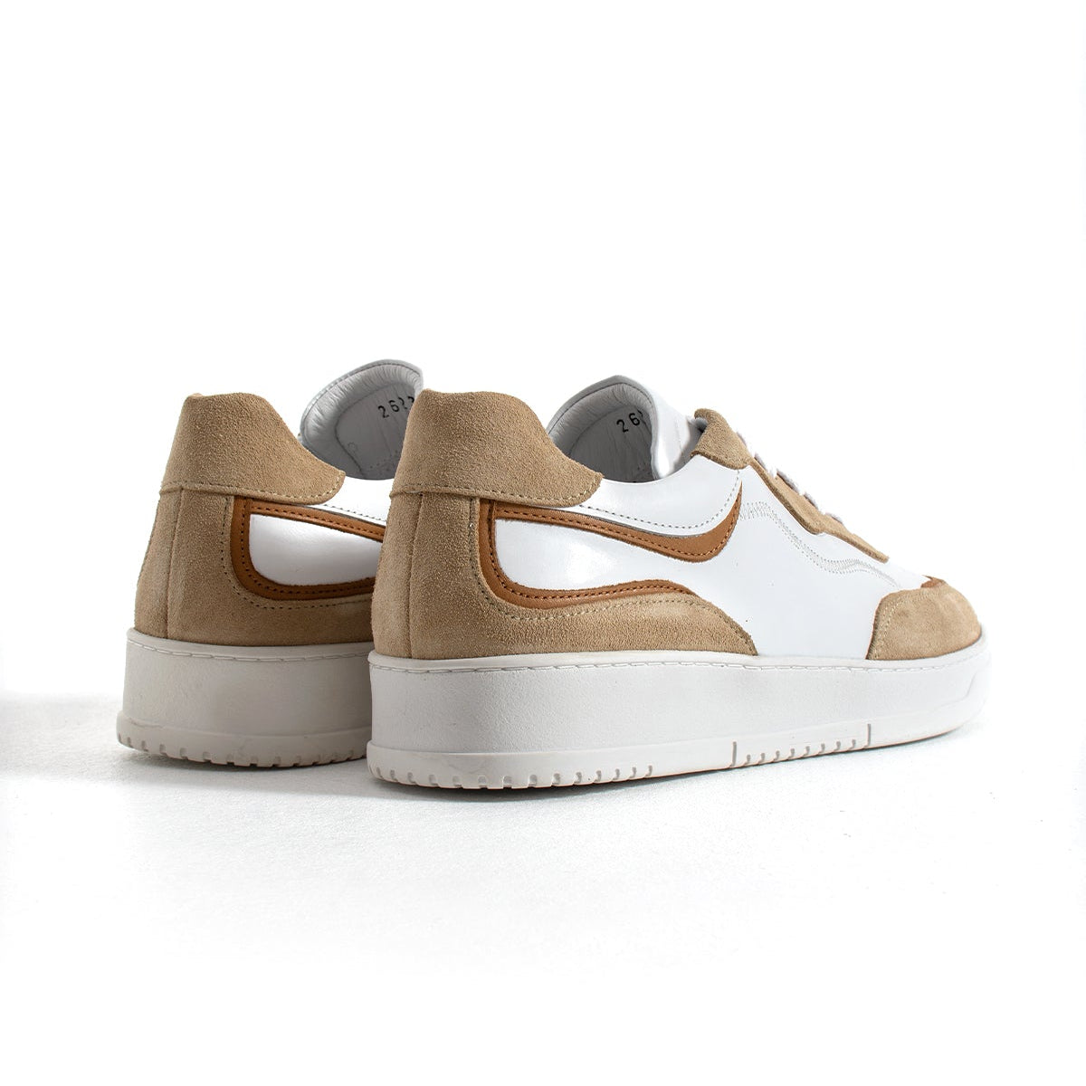 Sneaker Retro Court Leather Beige Dream