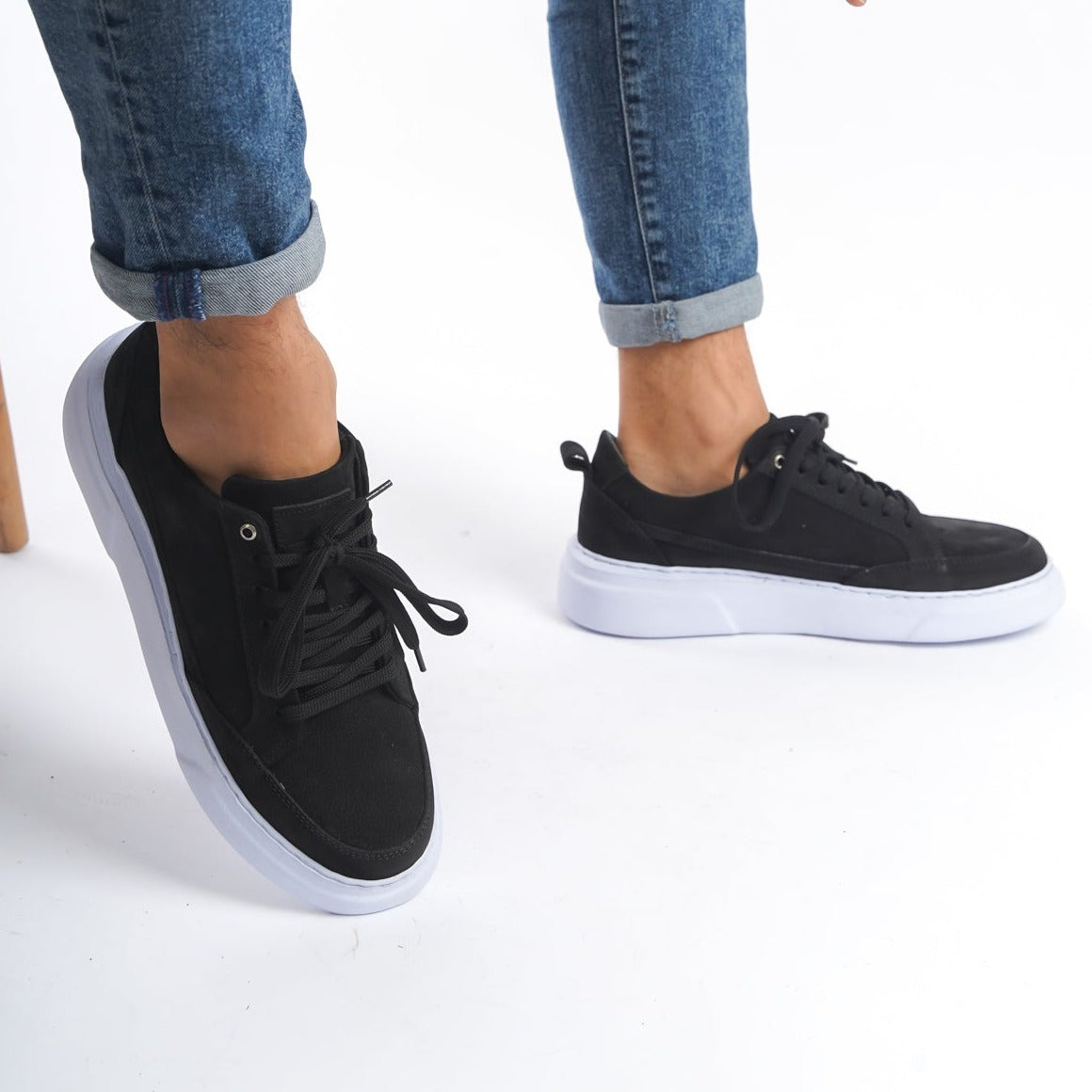 Sneaker Orlando Black Nubuck