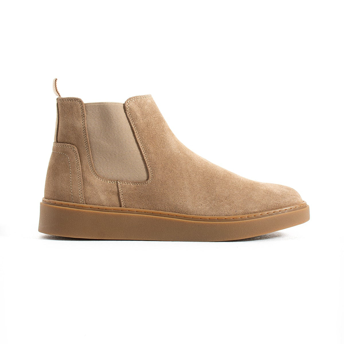 Chelsea Boots Suede Beige