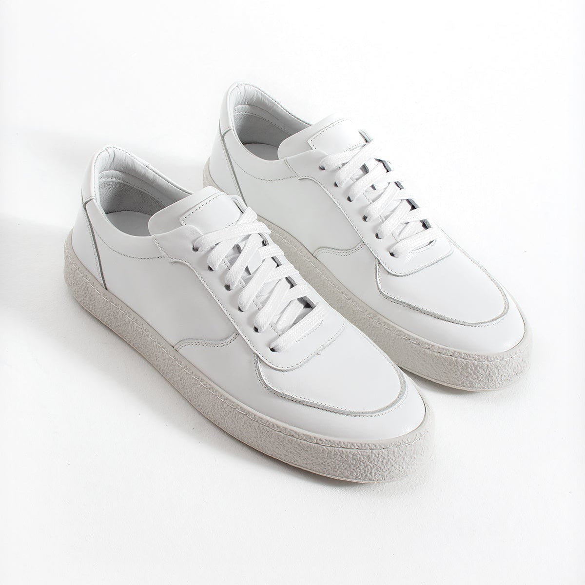 Sneaker Como Leather White