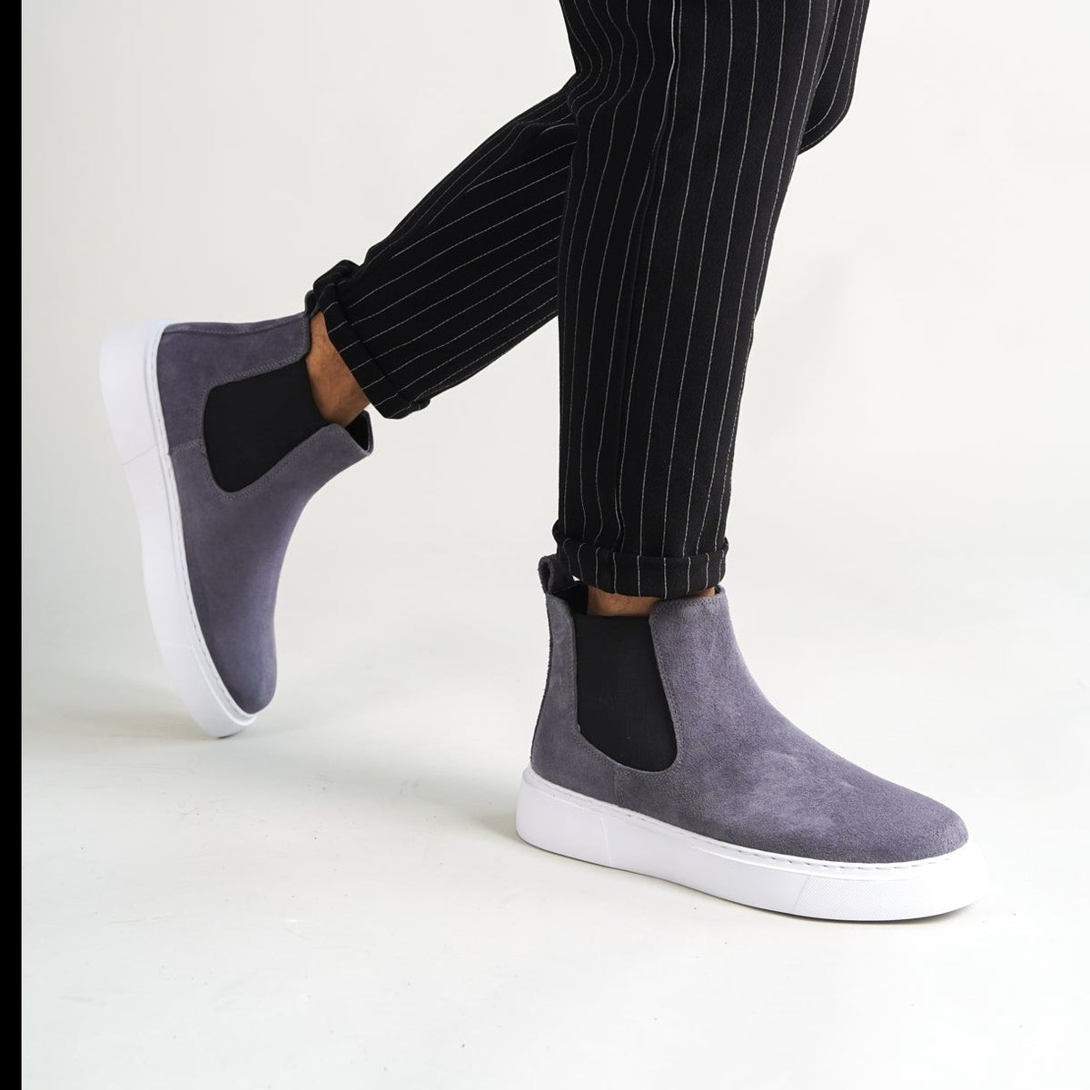 Chelsea Boots Anthracite Suede