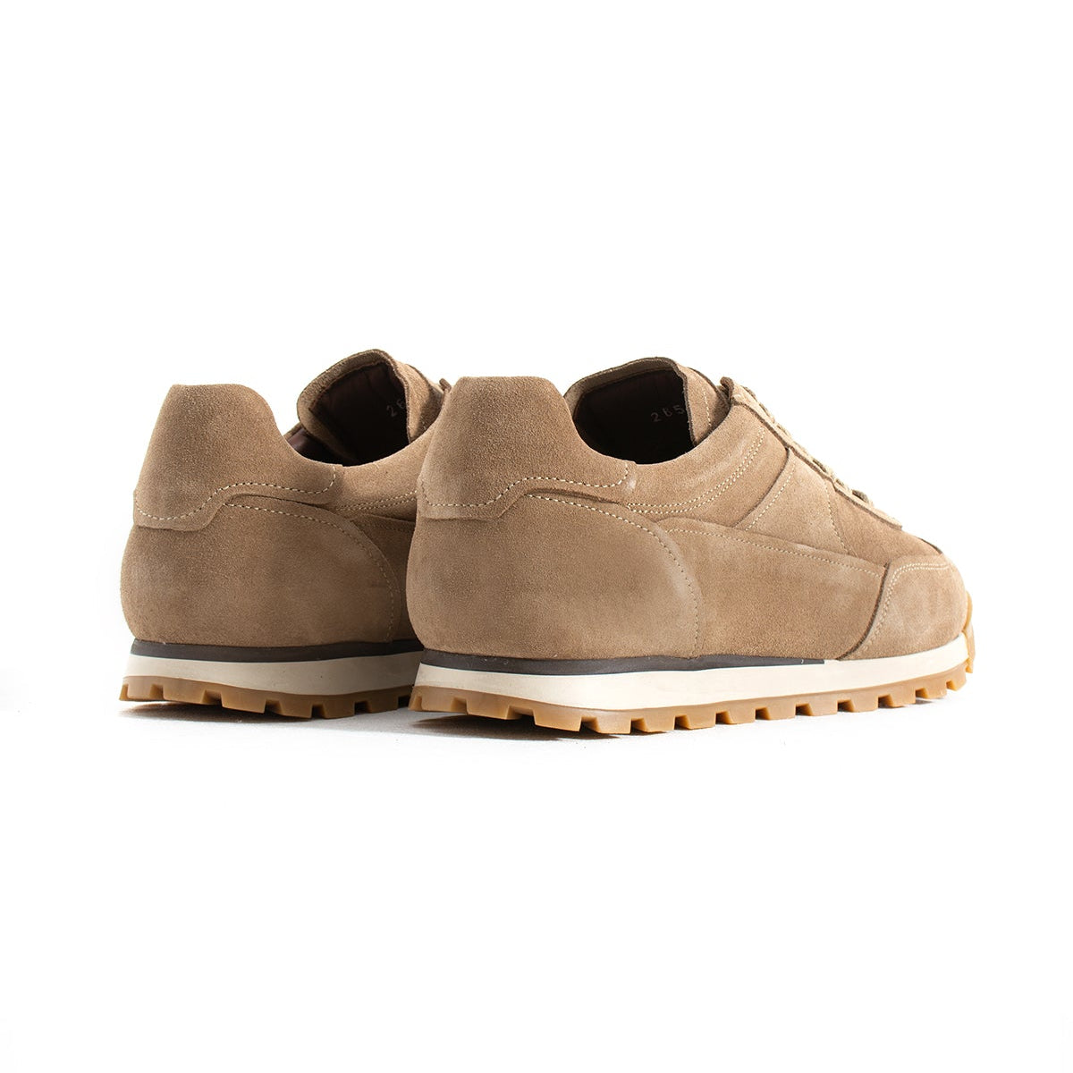 Sneaker Casual Runner Suede Beige