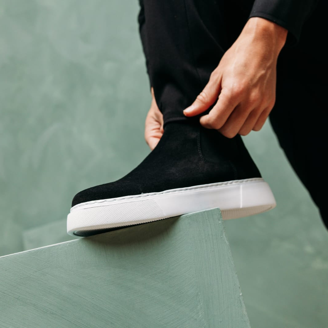Chelsea Boots Black Suede