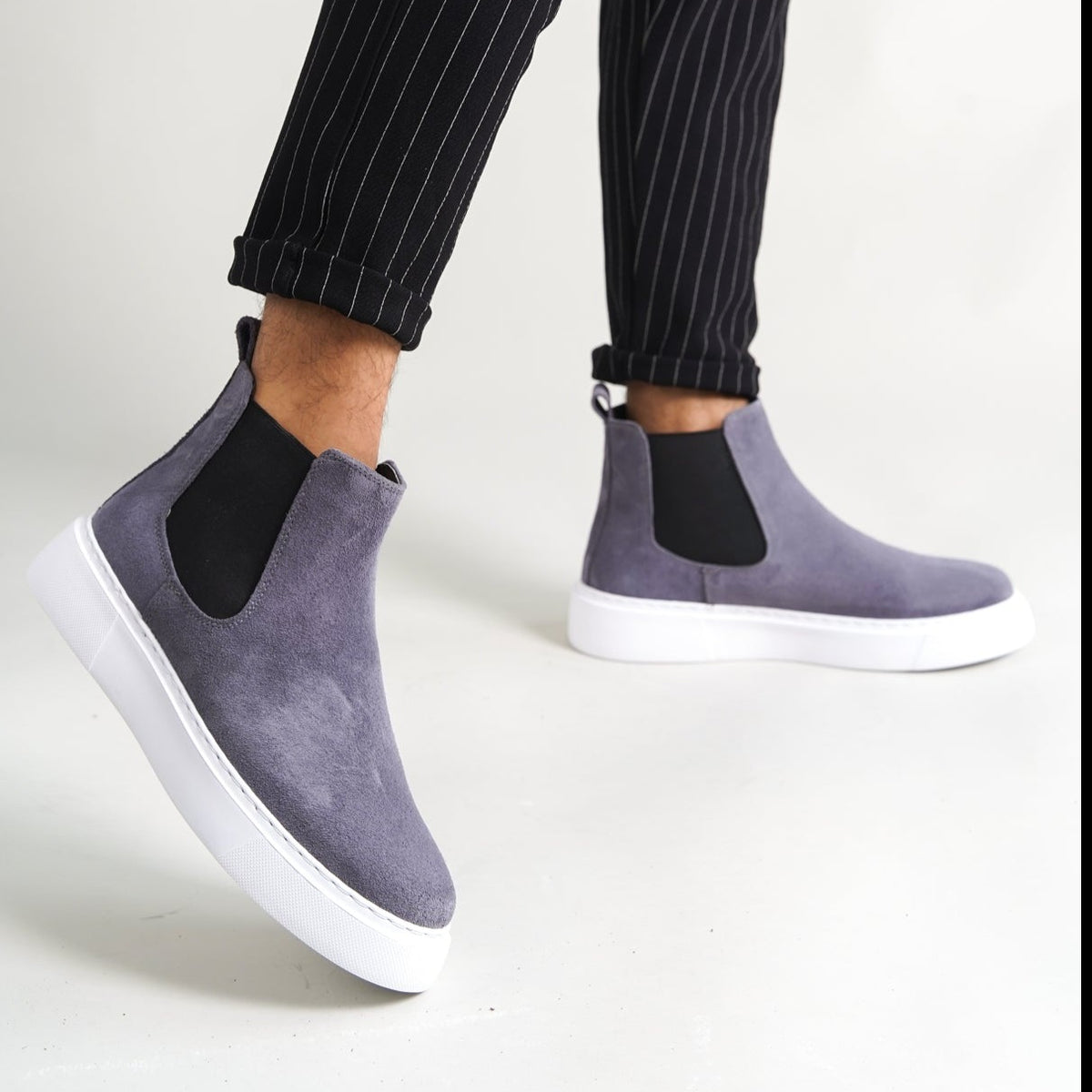 Chelsea Boots Anthracite Suede
