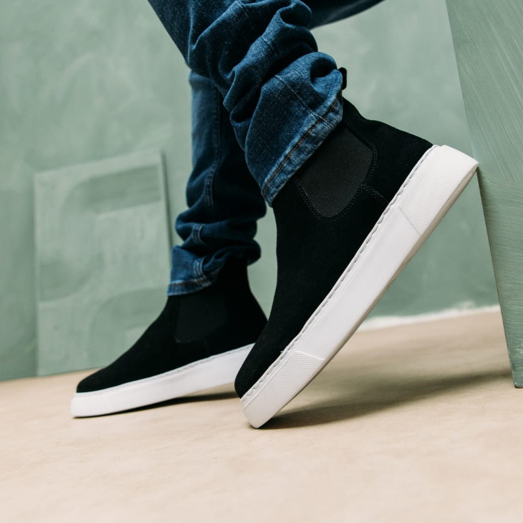 Chelsea Boots Black Suede