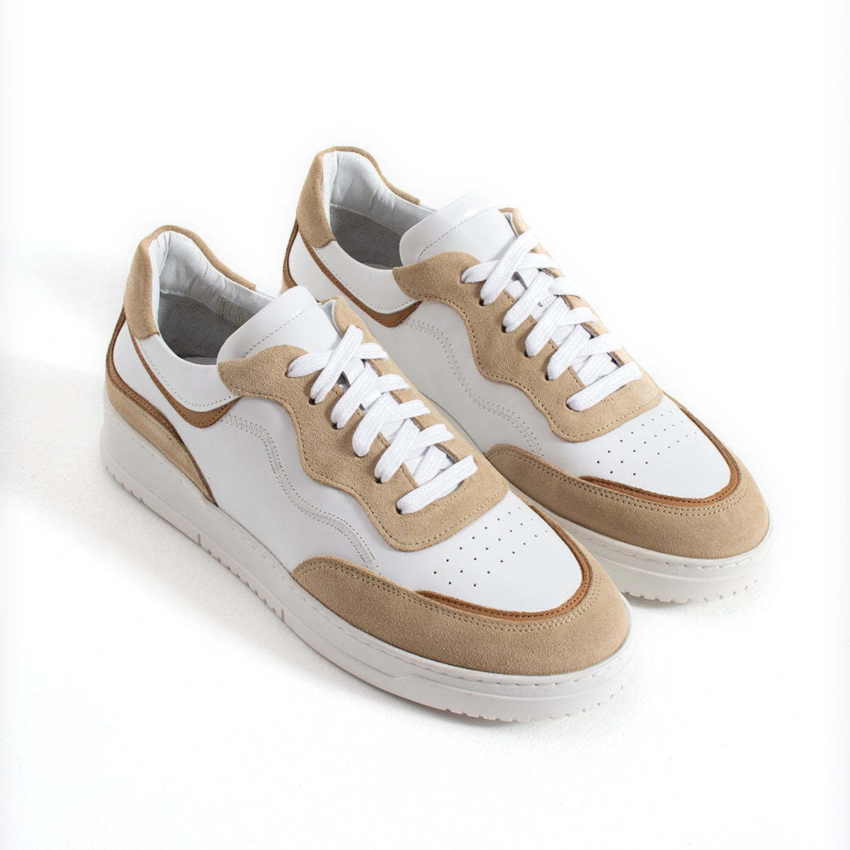 Sneaker Retro Court Leather Beige Dream