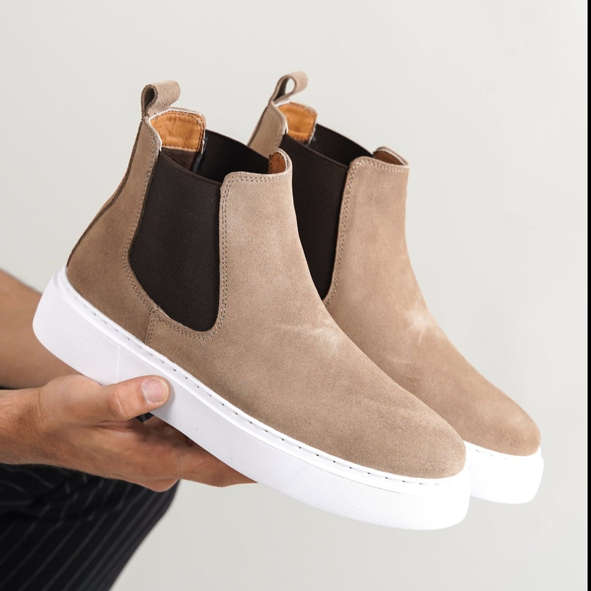 Chelsea Boots Sand Suede