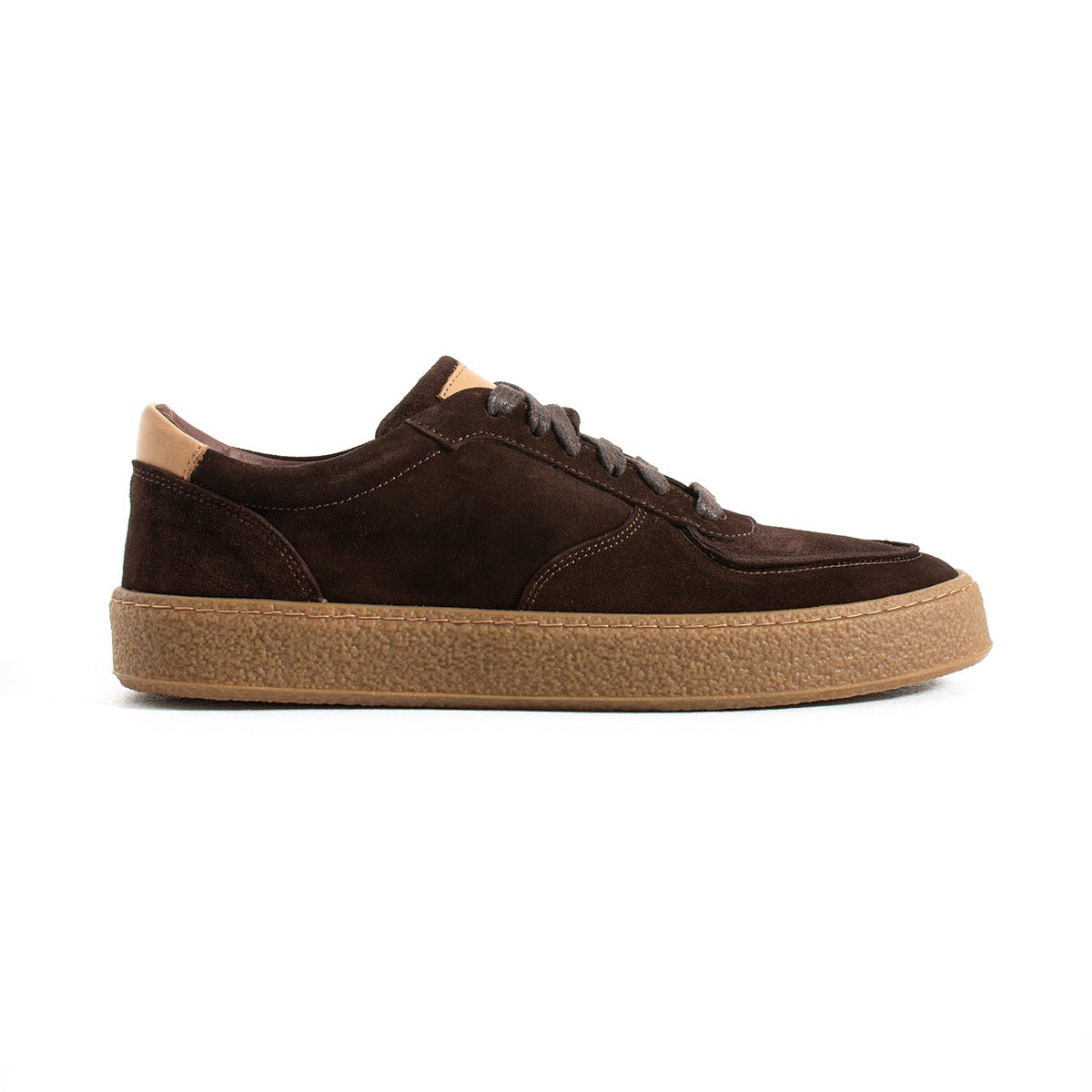Sneaker Como Suede Coffee Brown