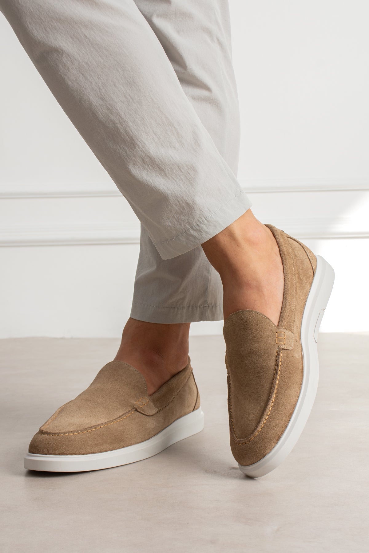 Loafer Premium Suede Beige