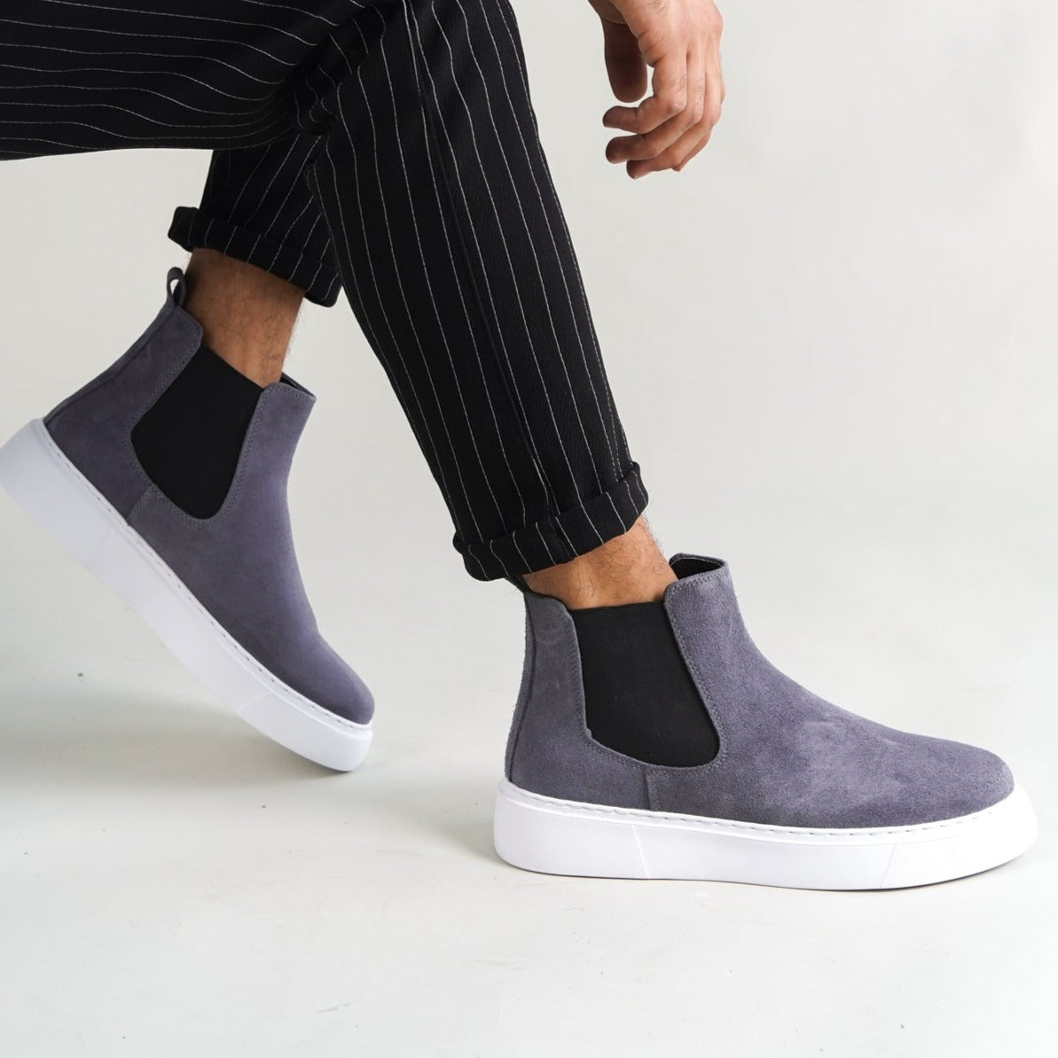 Chelsea Boots Anthracite Suede