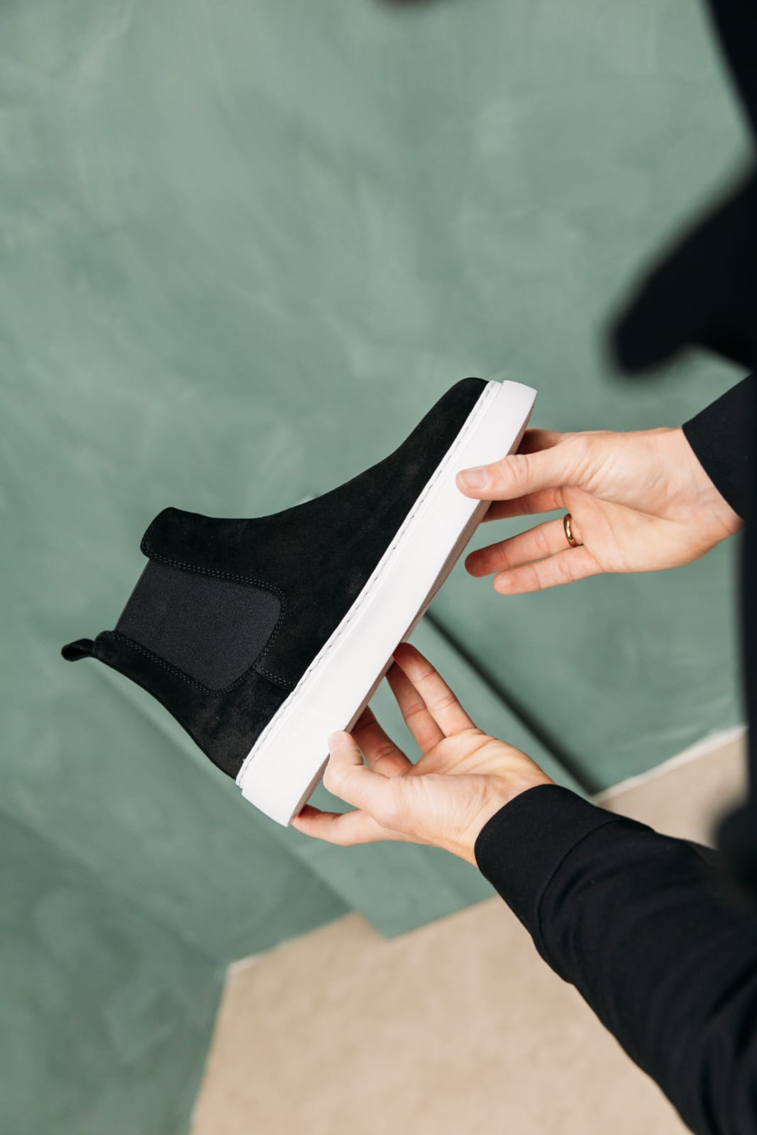 Chelsea Boots Black Suede